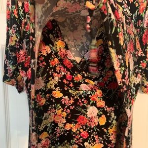 Latched mama nursing dress.